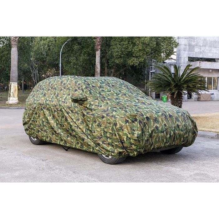 Polyester Fabric Car Cover For SUV Full Car Cover With Mirror Pocket